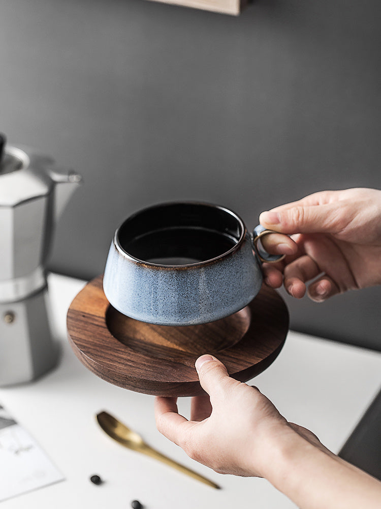 Nordic Style Porcelain Coffee Cup Set