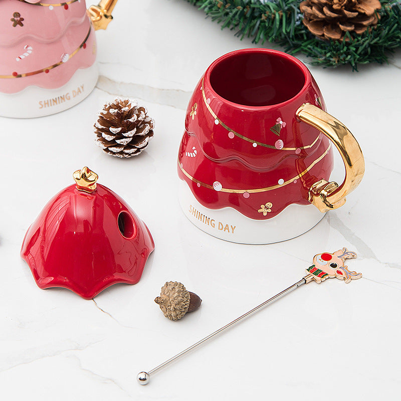 Christmas Tree Ceramic Mug