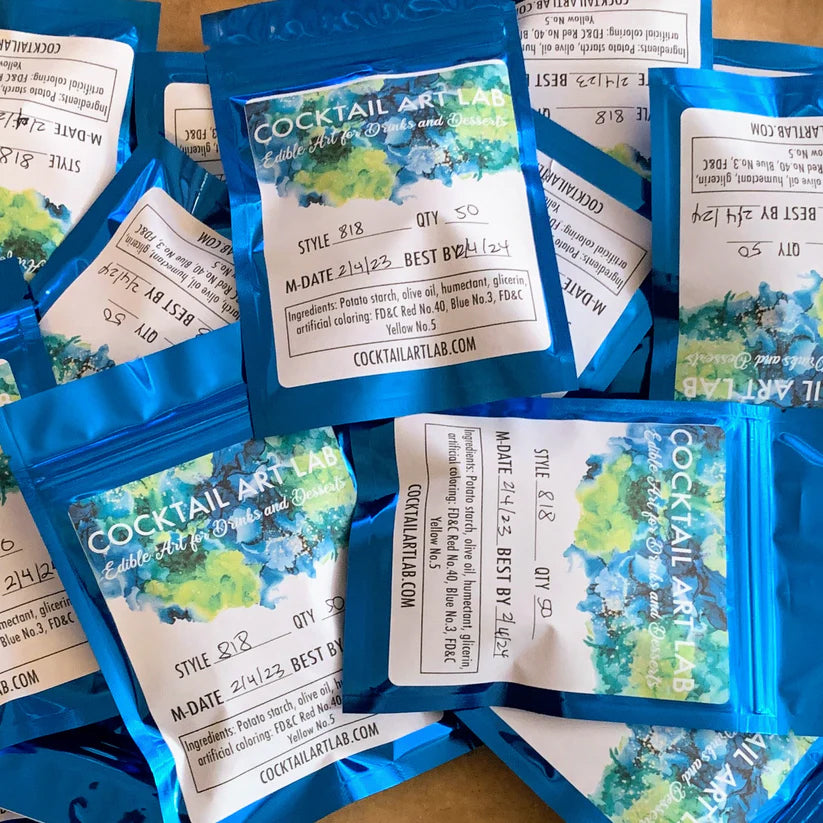 Cloud Pattern Drink Toppers