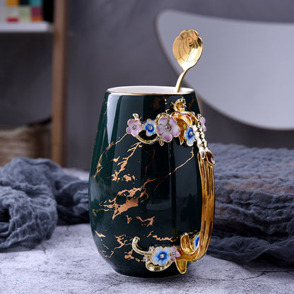 Floral Ceramic Mug