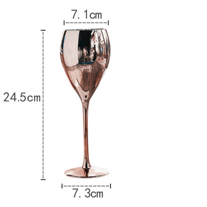 Luxury Goblet Electroplated Wine Glass