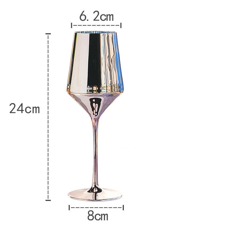 Luxury Goblet Electroplated Wine Glass