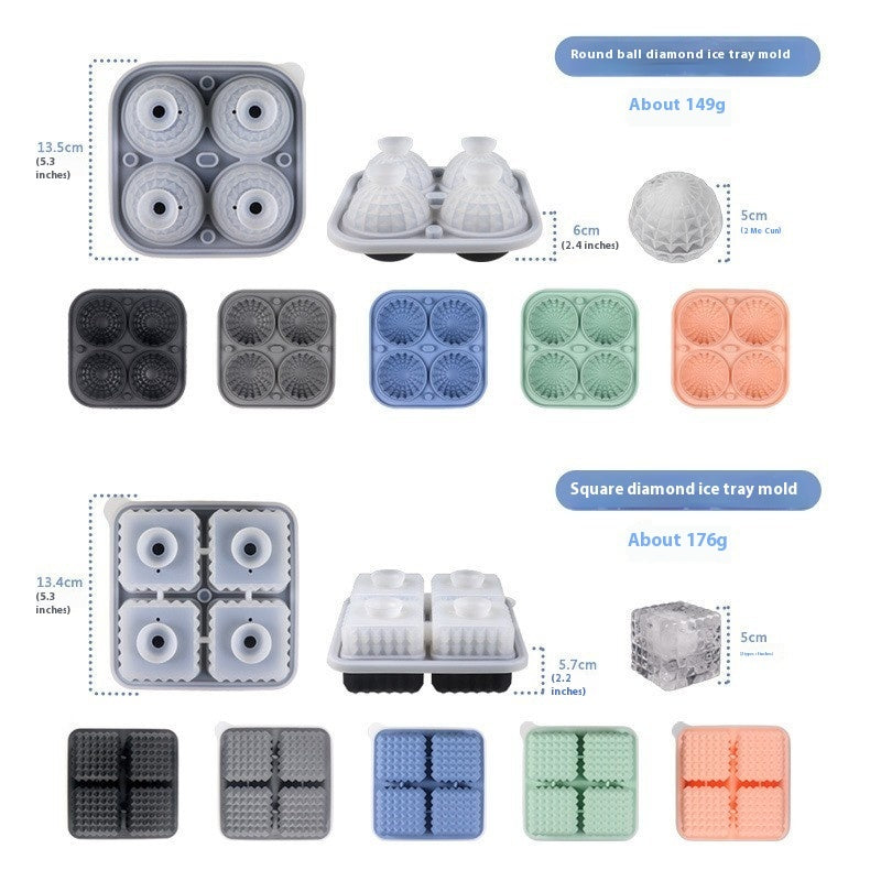 Diamond Cube Ice Tray