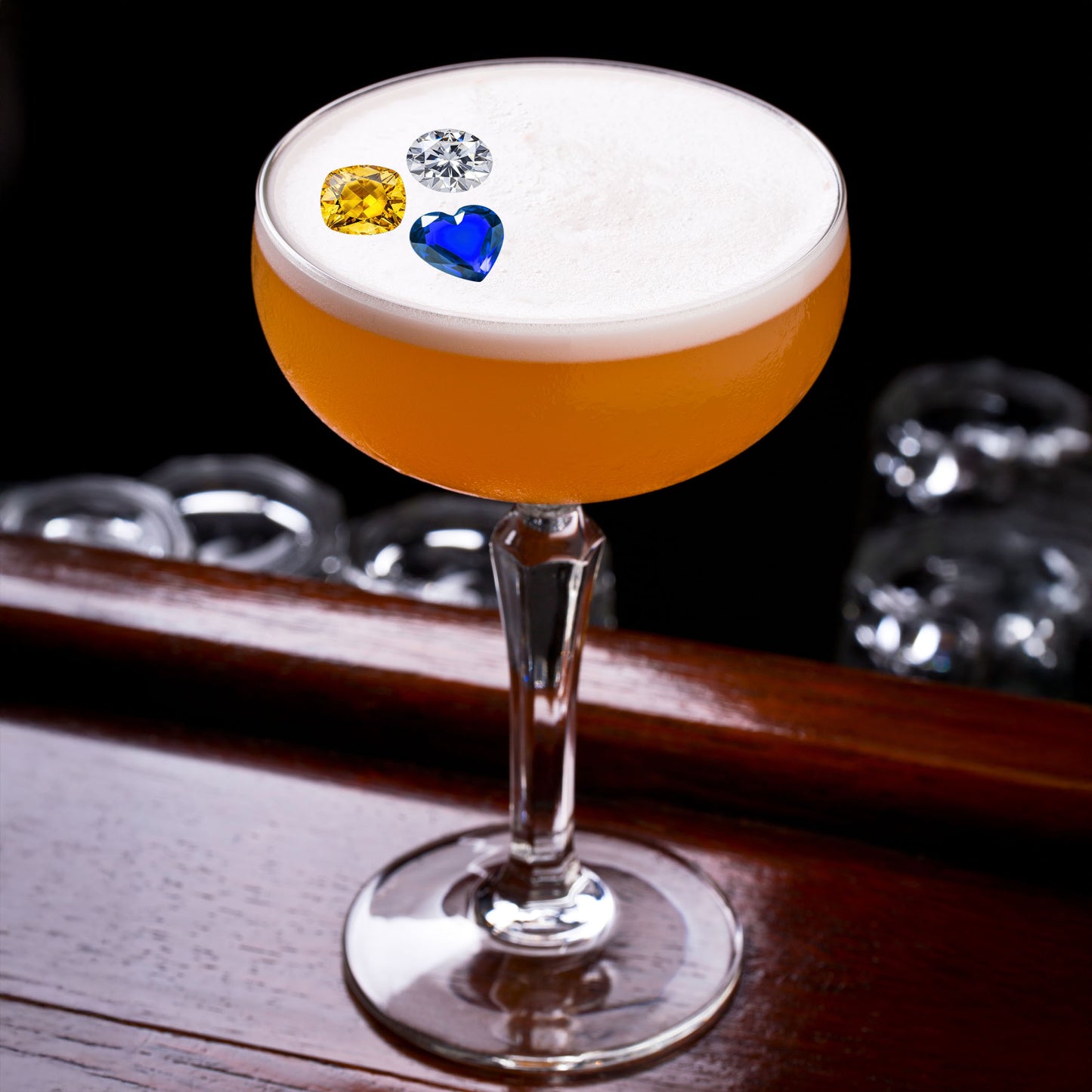 Edible Jewel Cocktail Garnish