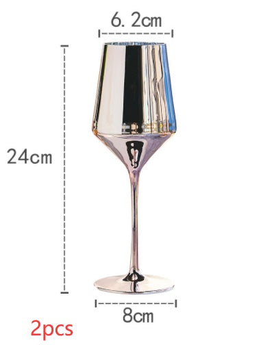 Luxury Goblet Electroplated Wine Glass