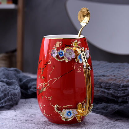 Floral Ceramic Mug