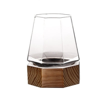 Octagon Whiskey Glass