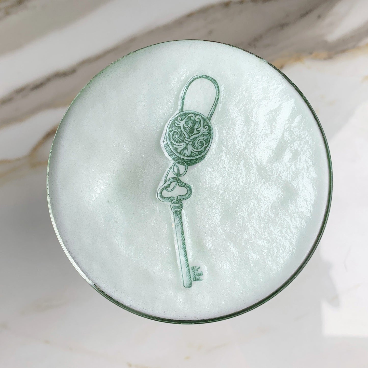 Old Fashioned Lock and Key Cocktail Topper