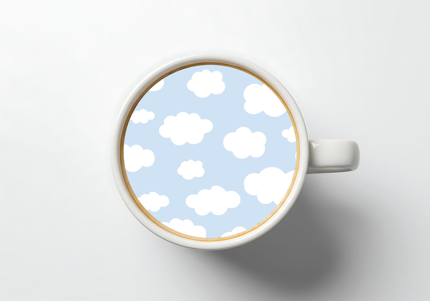 Cloud Pattern Drink Toppers