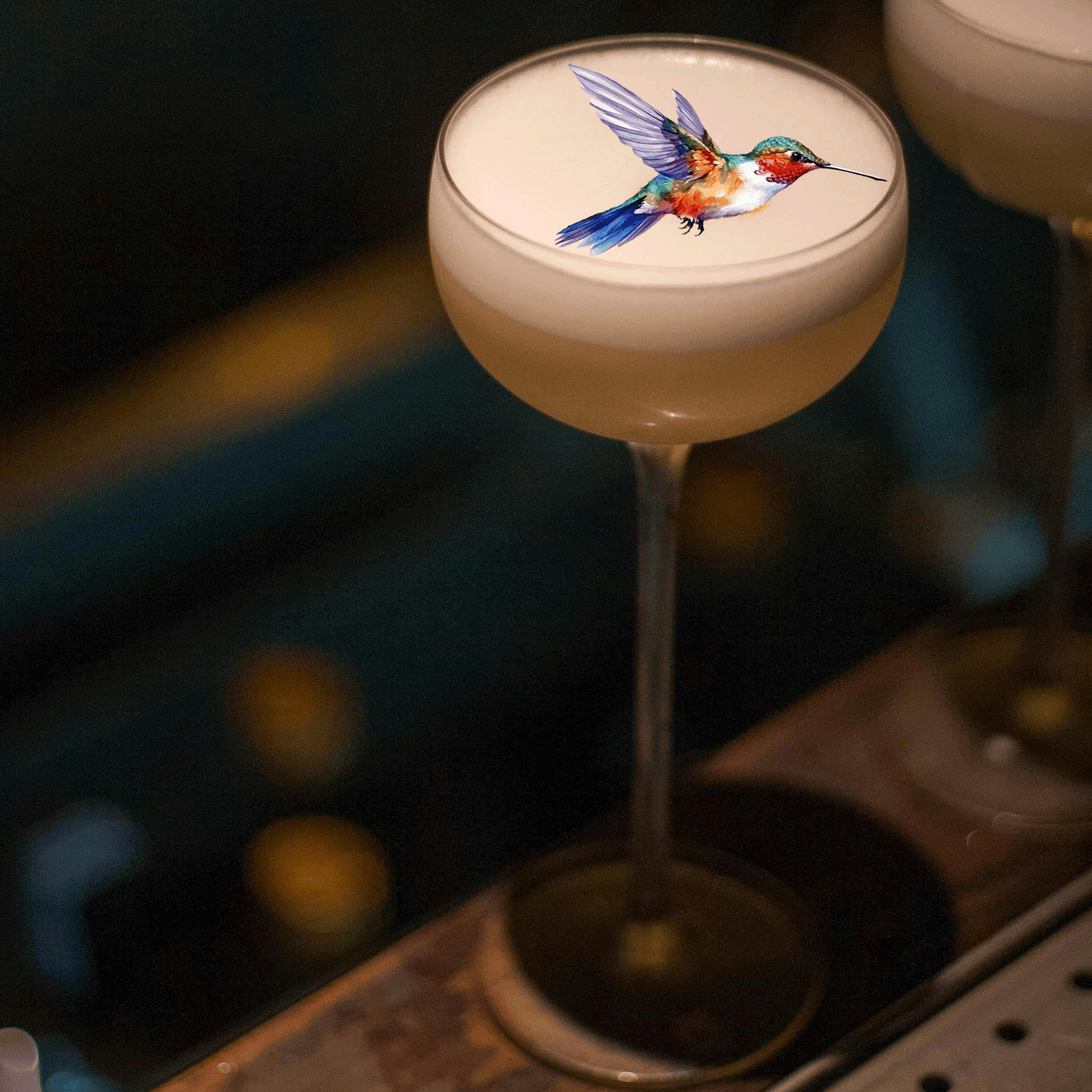 Hummingbird Drink Toppers