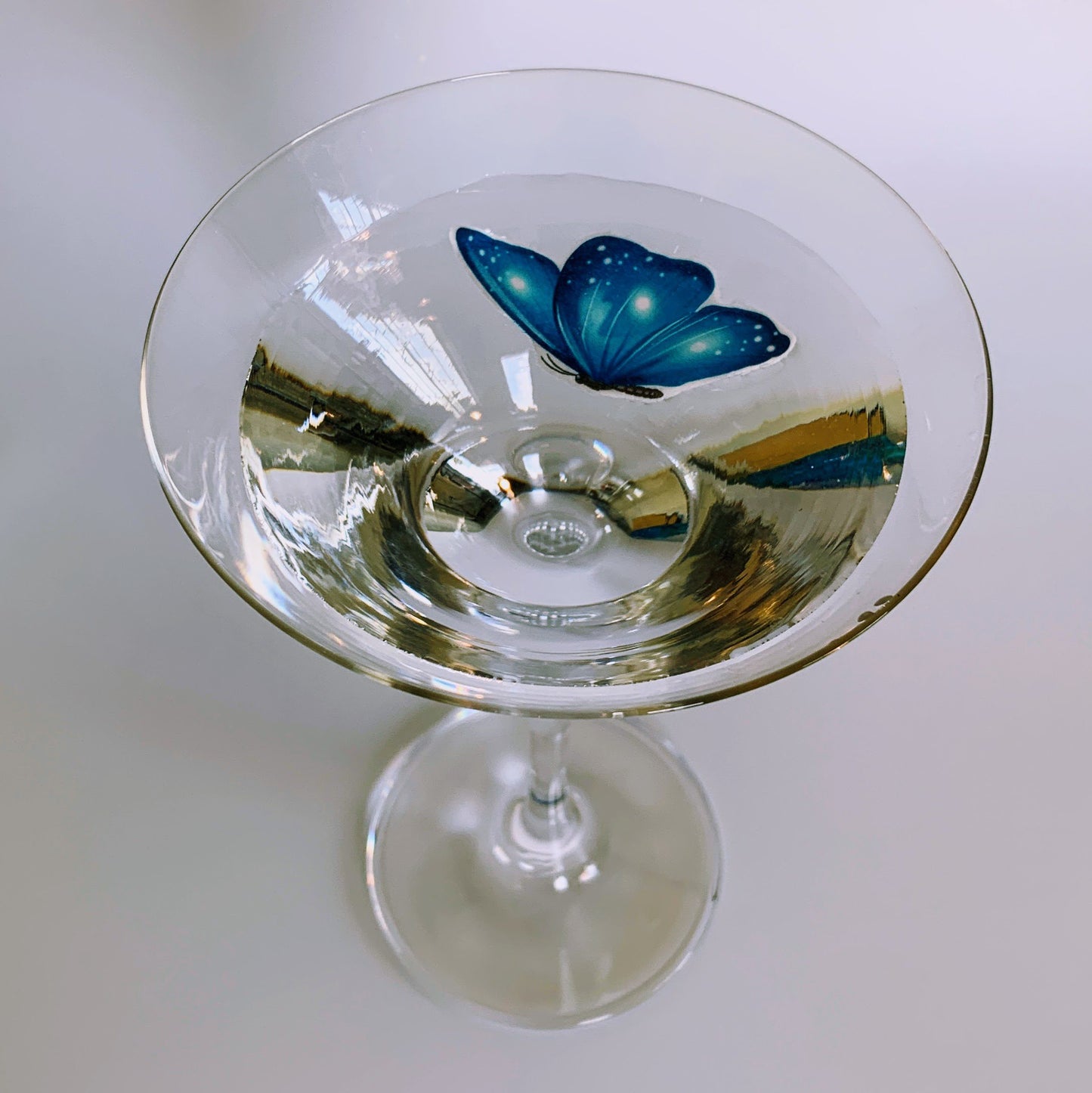 Mushroom and Butterfly Drink Toppers