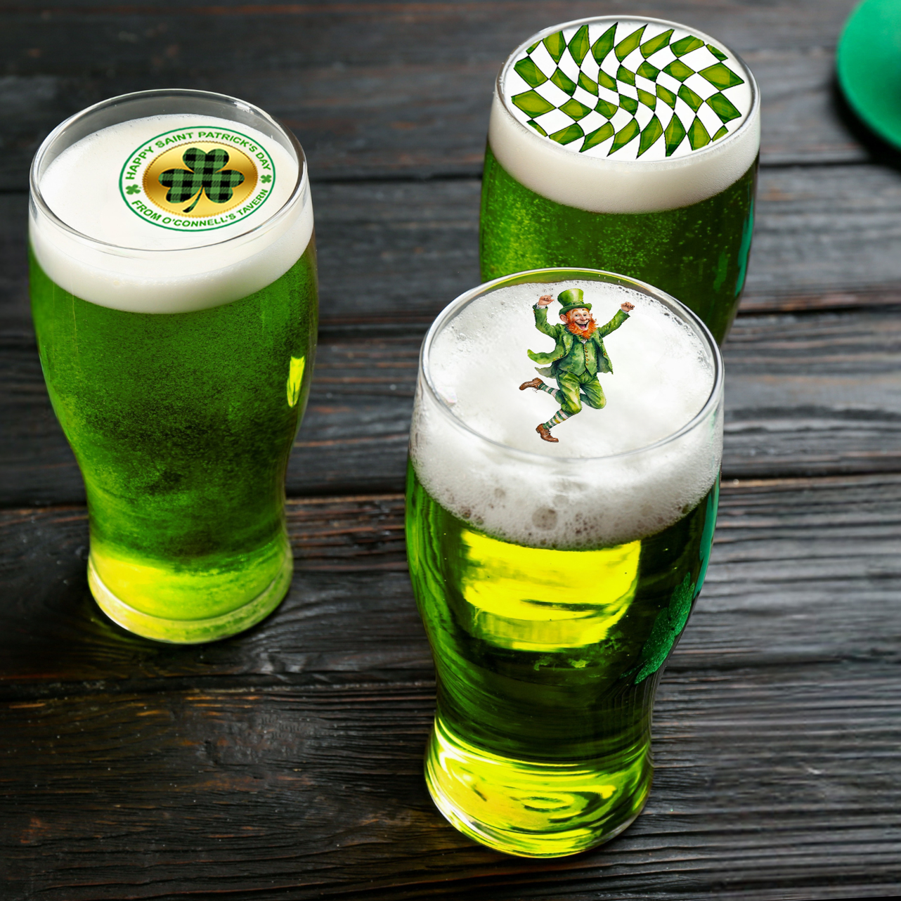 St. Patrick’s Day Drink Toppers - Customizable