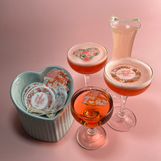 Valentine's Day Drink Toppers