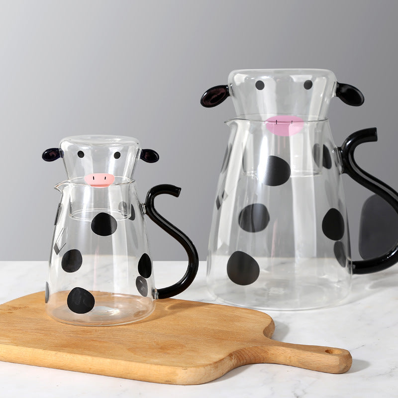 Cow Milk Jug with Multi Use Lid