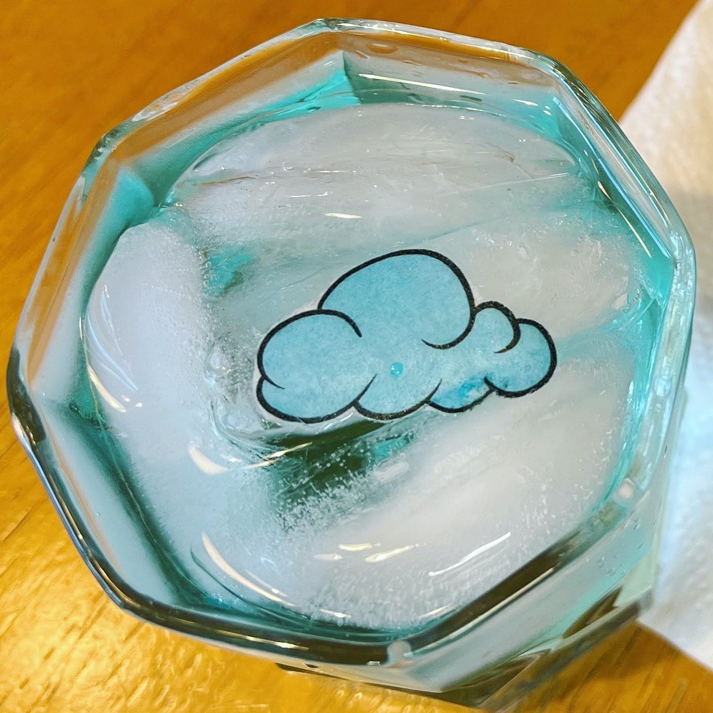 Edible Cloud Drink Topper Garnishes