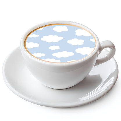 Cloud Pattern Drink Toppers