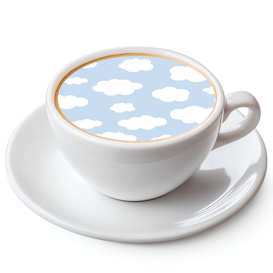 Cloud Pattern Drink Toppers