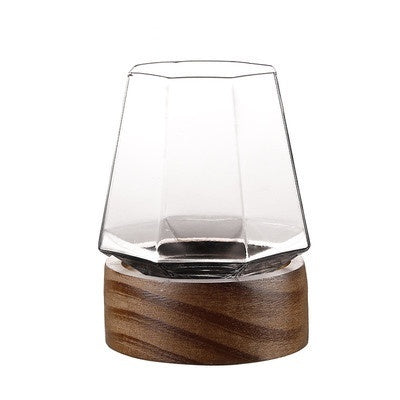 Octagon Whiskey Glass