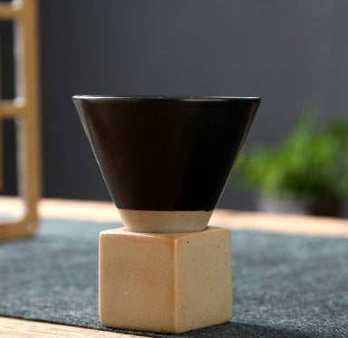 Stoneware Espresso Cup With Base