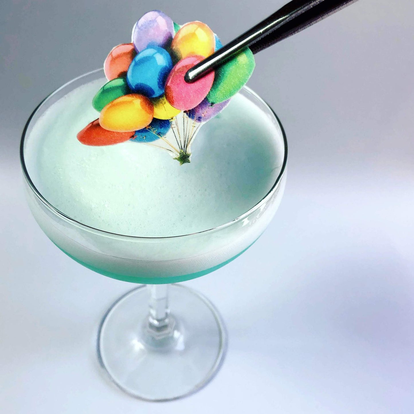 Balloon Drink Topper Garnishes