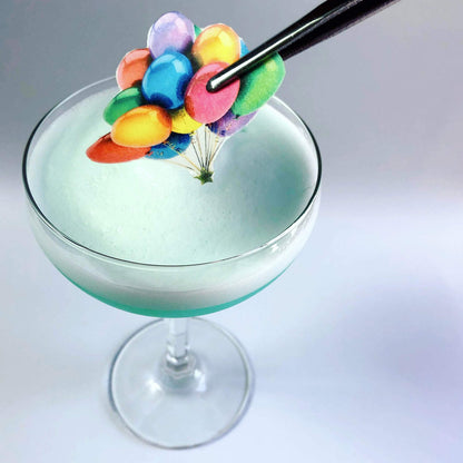 Balloon Drink Topper Garnishes