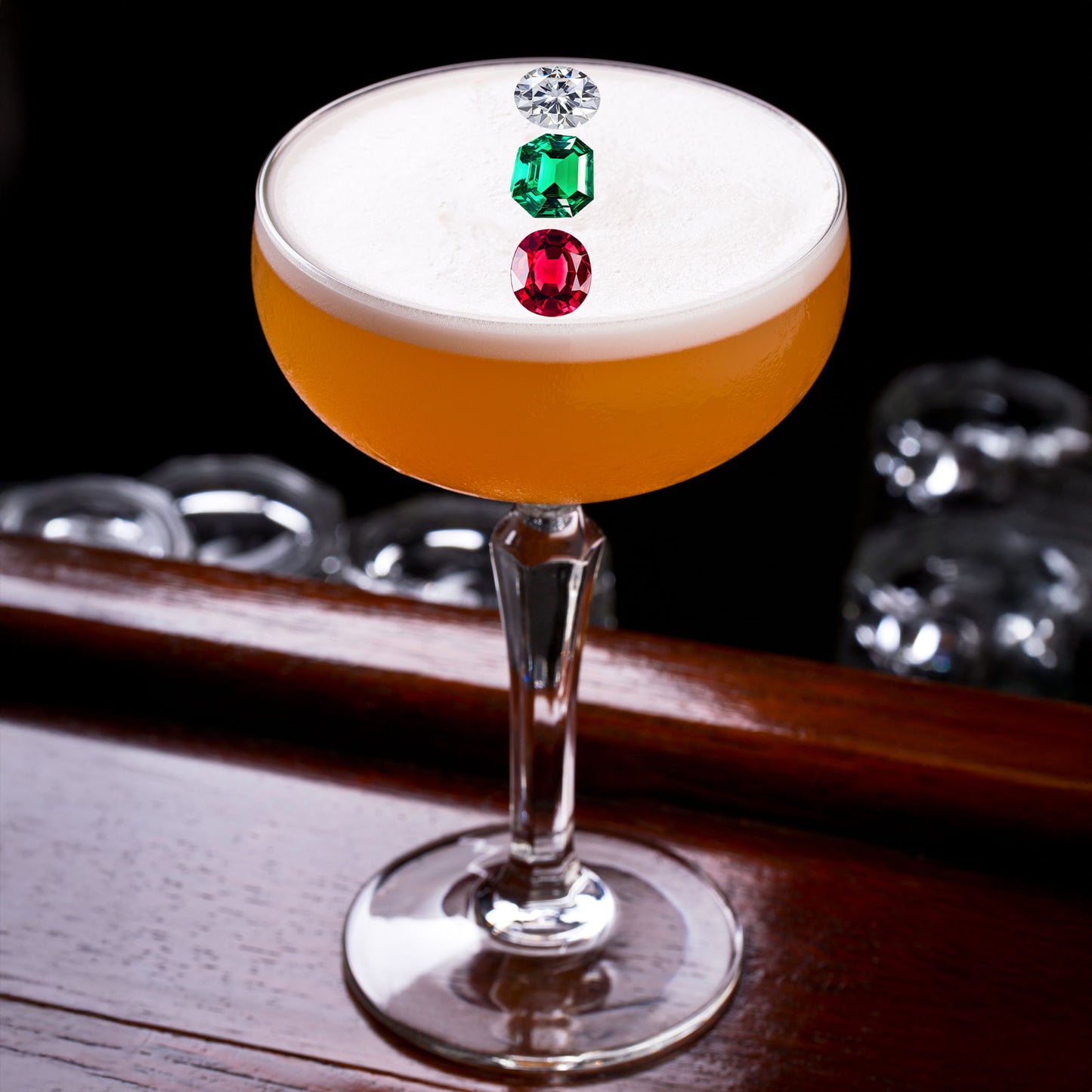 Edible Jewel Cocktail Garnish