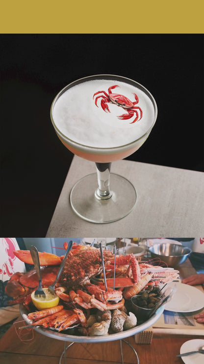 Crab Drink Topper