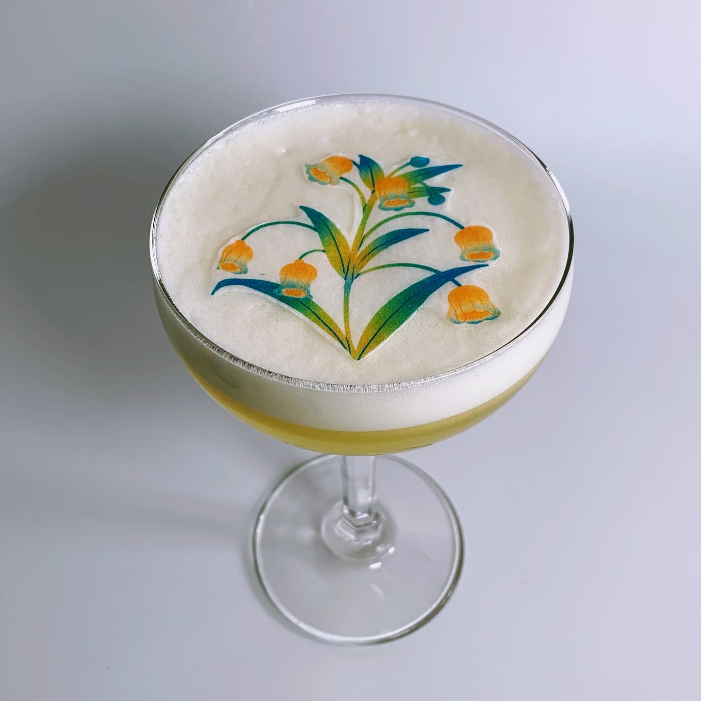 Exotic Edible Plants Cocktail Toppers