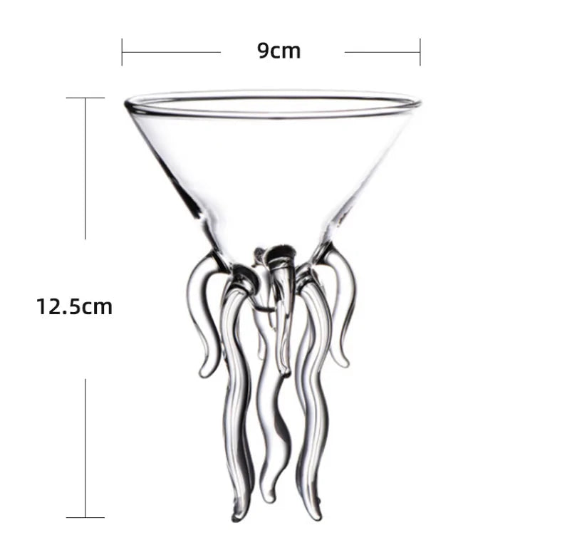 Tentacle Martini Glass